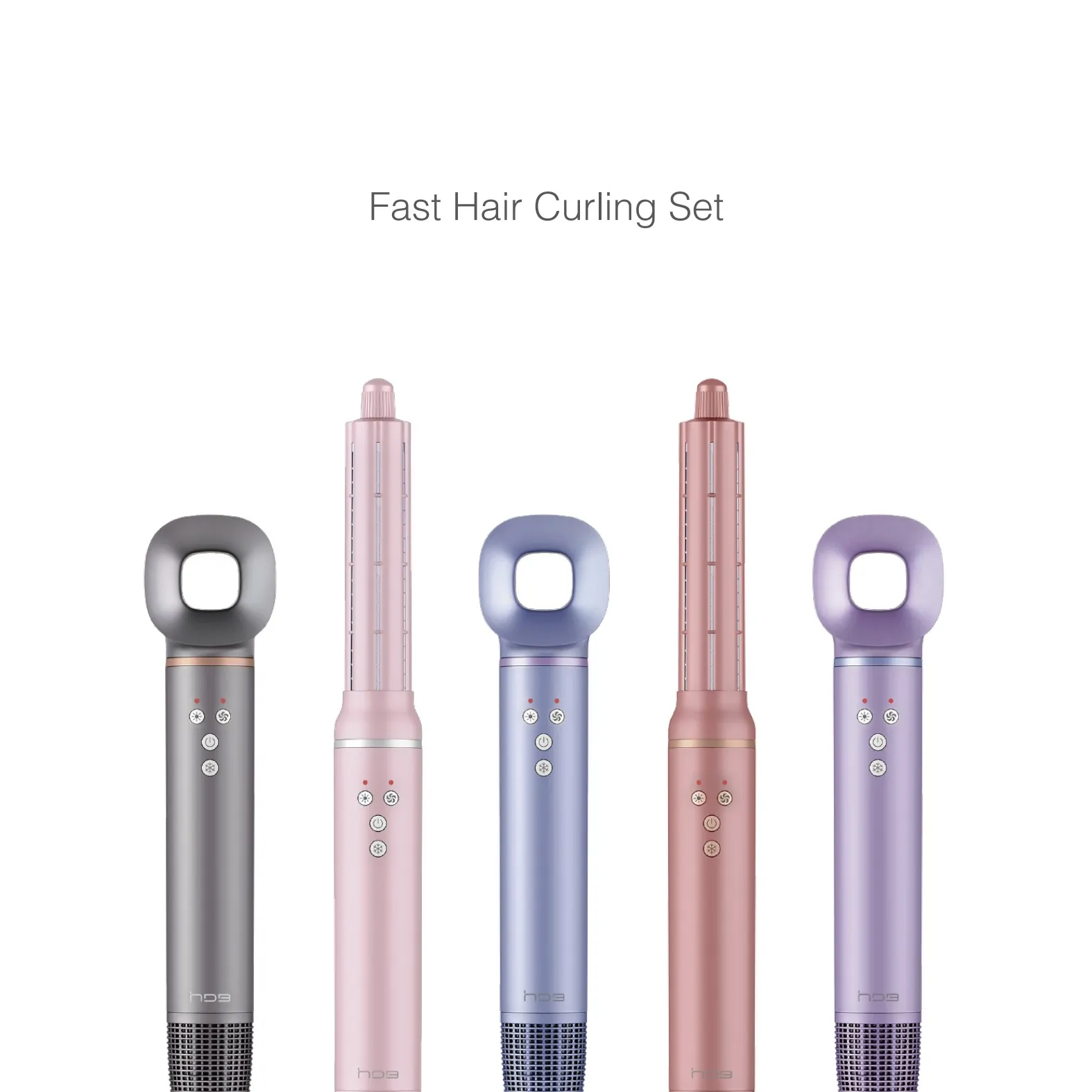Fast Hair Curling Set by Halo